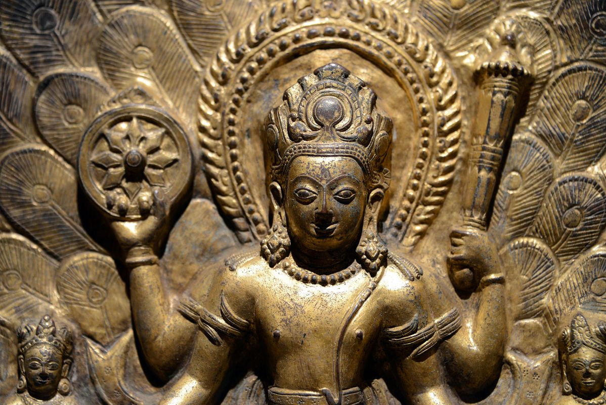 02-2 Vishnu Riding on Garuda, 1004, Nepal - New York Metropolitan Museum Of Art